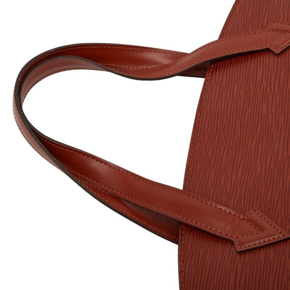 LOUIS VUITTON Brown Leather Shoulder Bag